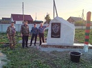Остроленцы установили памятник защитникам Отечества